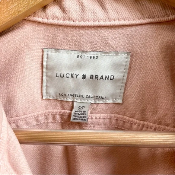 Lucky Brand Pink Tomboy Trucker Jacket - Picture 3 of 6